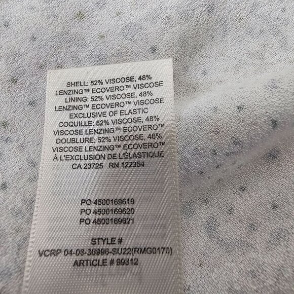 Aritzia Wilfred 8 Milkmaid Slip Dress Ditsy Floral Babydoll Smocked Soft Girl - Picture 7 of 7